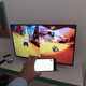Jugando en un televisor mediante Chromecast.